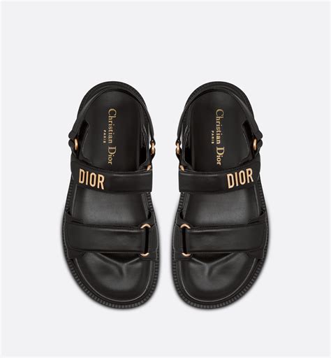 christian dior sandaks|Dior sandals women black.